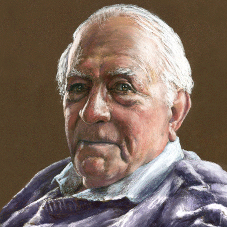 Portraits gallery Ray - pastel by Jon Asher